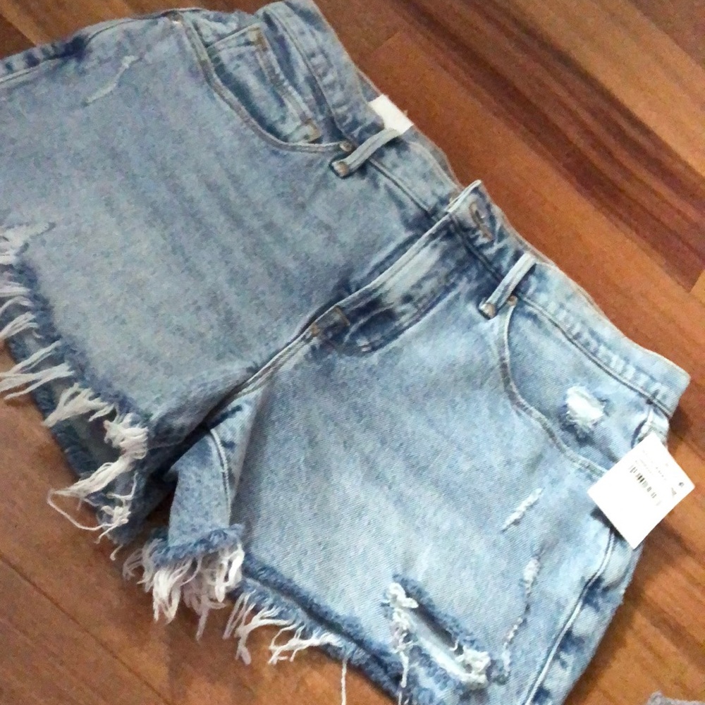 🇺🇸 Good American jean shorts size 2 ✨